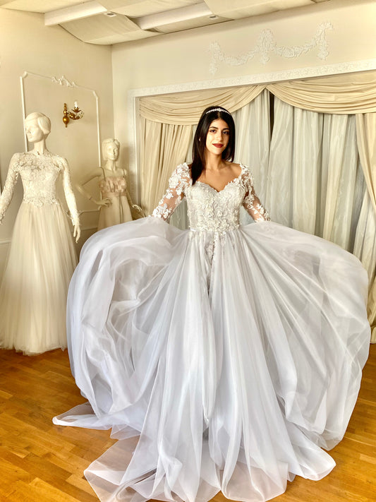 Abito "Tre Cuori Organza"