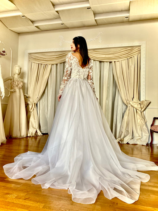 Abito "Tre Cuori Organza"